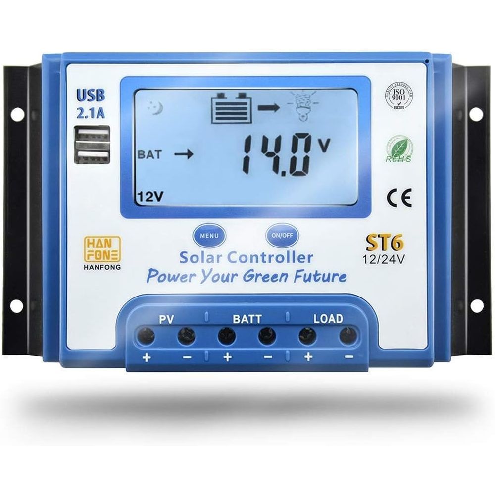 Controlador de Carga Solar 60A - Solar Panel avaliação e preço