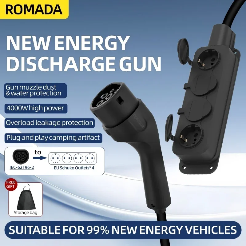 Carregador ev portátil para ca - Outdoor Power Station avaliação e preço