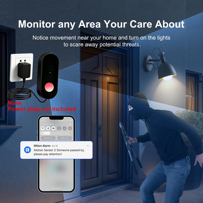 Sensor de movimento PIR WiFi T - Energy Monitor Meter avaliação e preço