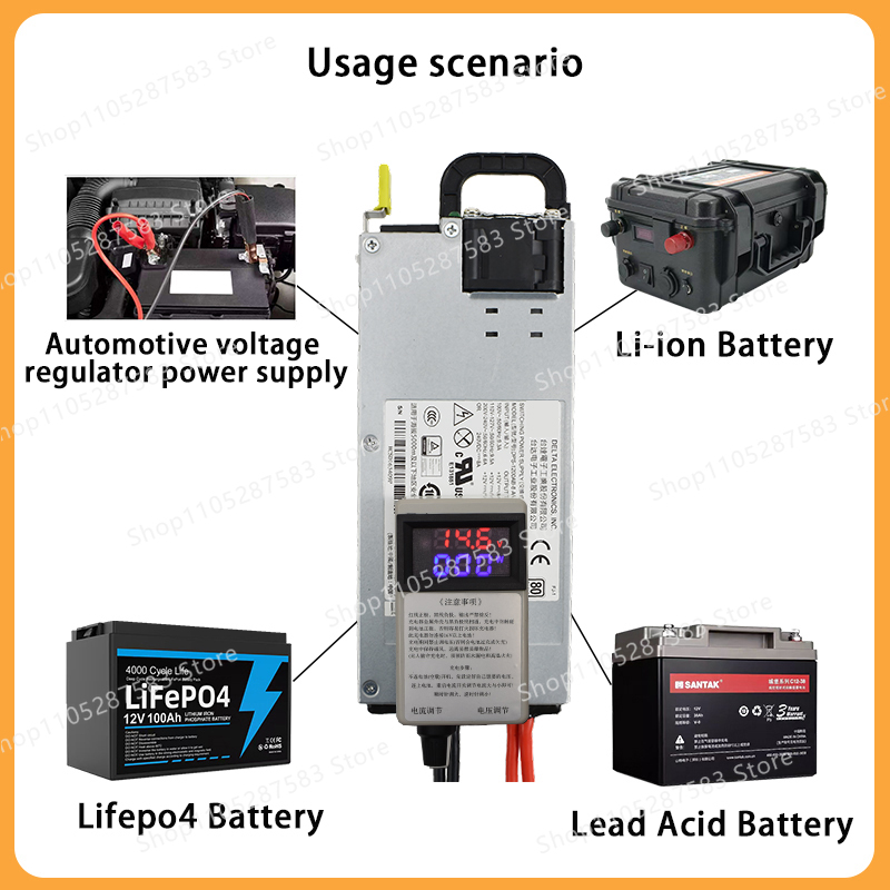 Carregador de Bateria Automoti - Lithium Battery 12V avaliação e preço