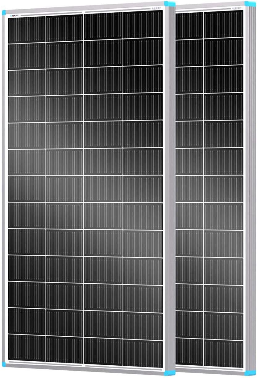 Painel Solar Renogy 2PCS 100W  - Solar Panel 200W avaliação e preço