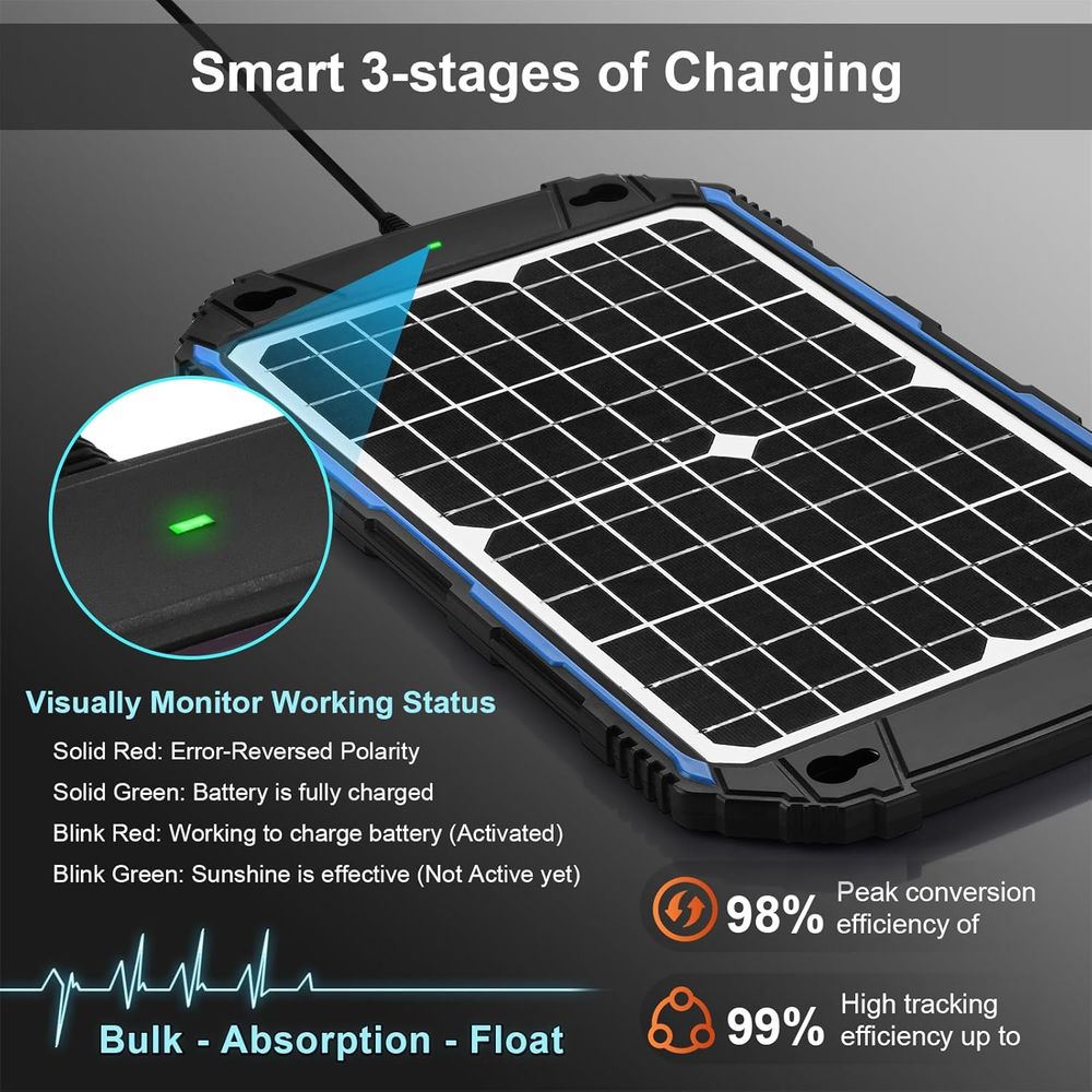 Carregador e Mantenedor de Bat - Solar Panel avaliação e preço