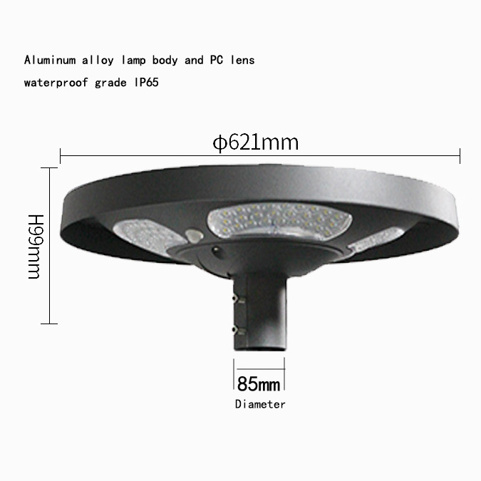 Luminária Solar LED UFO à Prov - Solar Lamp avaliação e preço