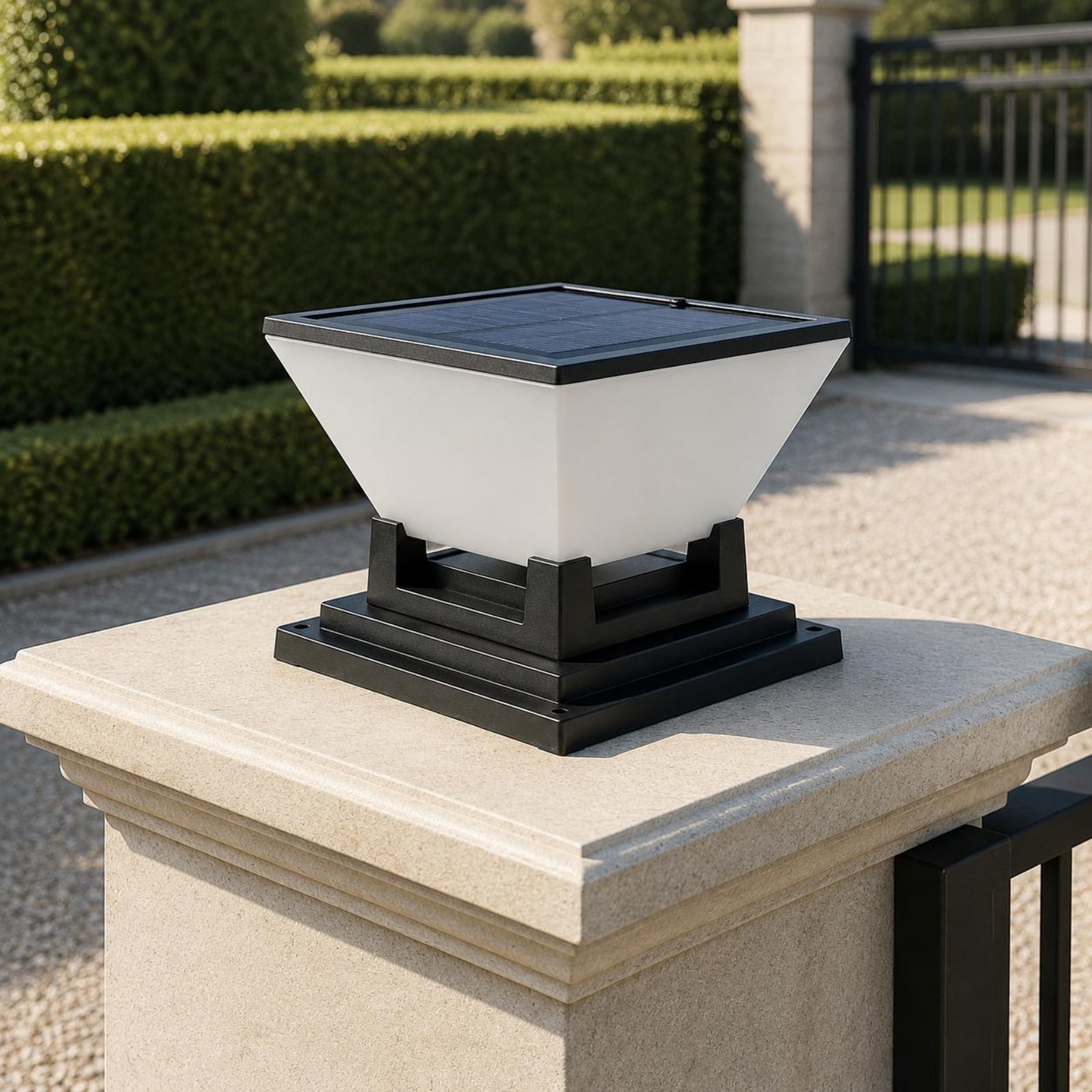 Lanterna Solar para Poste, Res - Solar Lamp avaliação e preço