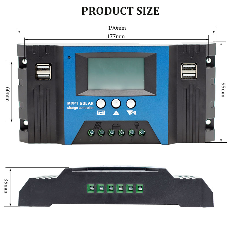 Controlador solar mppt 12v/24v - Solar Panel 200W avaliação e preço